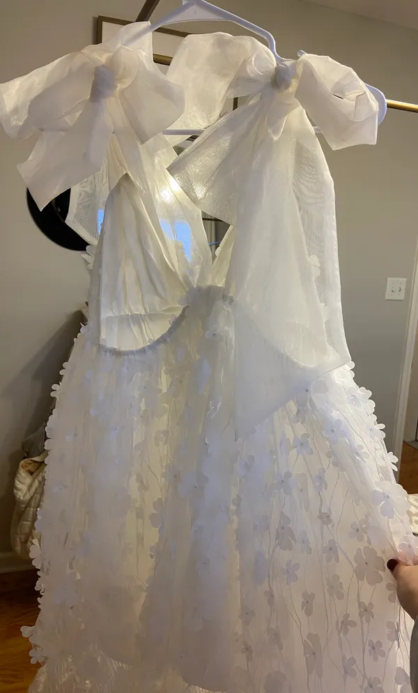 White Dress Size M - Image 2