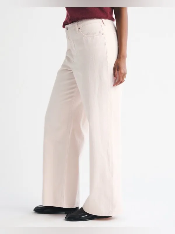 Abercrombie 90’s Relaxed Straight Jean Light Pink - Image 3