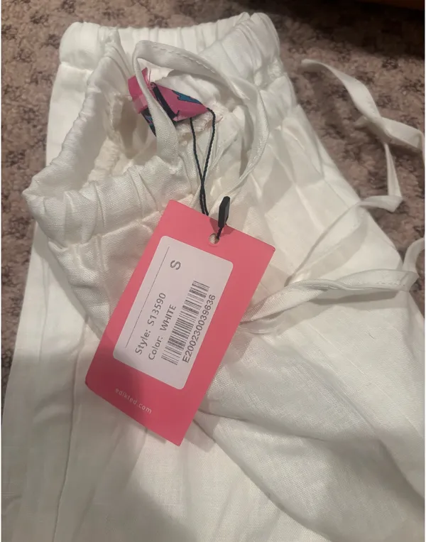 Edikted Linen Pants - Image 2