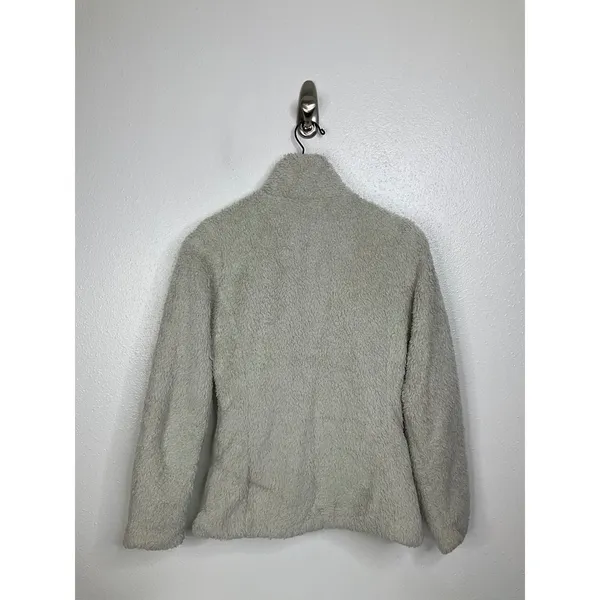 Patagonia Los Gatos Full Zip Fleece‎ Jacket Womens Small Birch White 25210 FA15 - Image 2