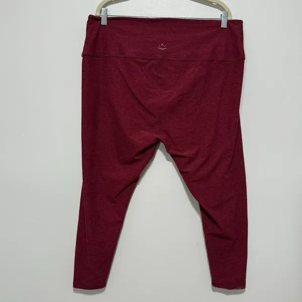 Beyond Yoga Red Spacedye Workout Set Leggings and Sports Bra Size‎ 4X - Image 6
