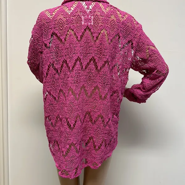 NWT Free People Lace Blouse - Image 9