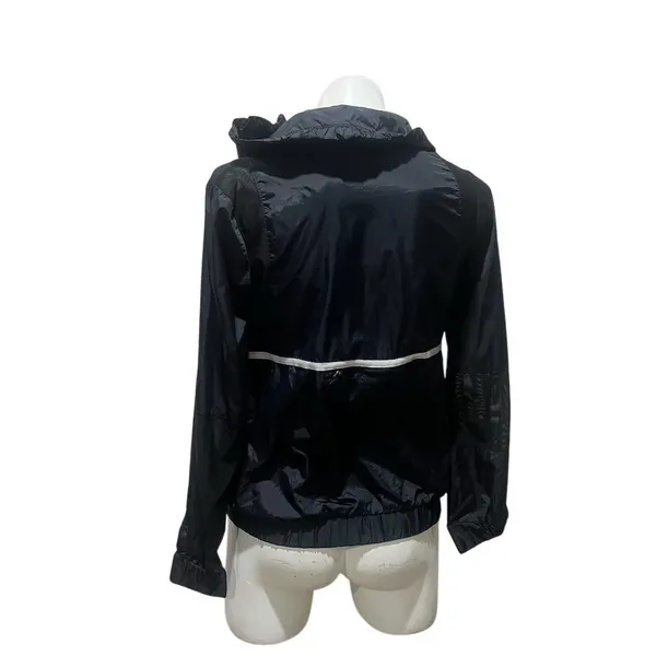 Fabletics Women's XS Black Windbreaker Jacket Lightweight Activewear, - Image 2