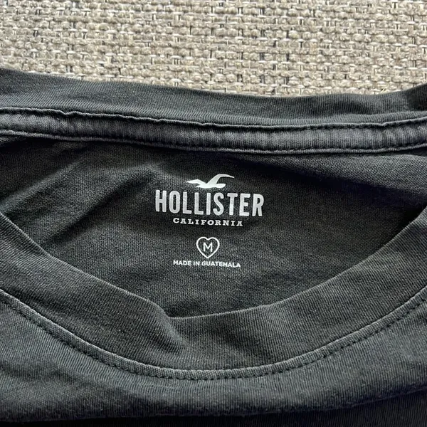 Hollister Dark Gray Long Sleeve Shirt - Image 2