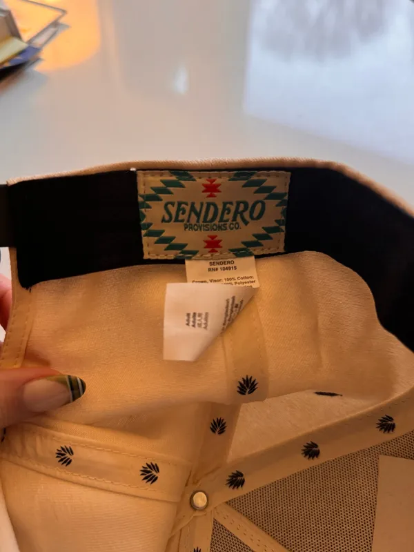 Sendero Provisions Co. S BAR PC HAT Yellow - Image 5
