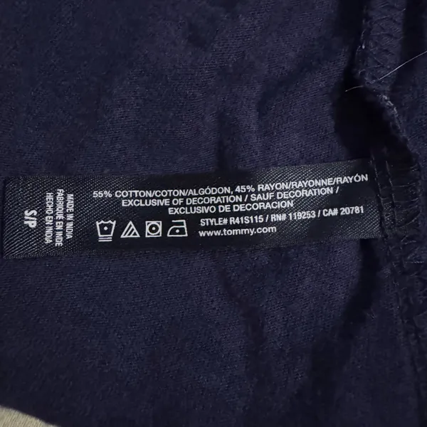 Tommy Hilfiger Small Navy Blue Nightgown - Image 6