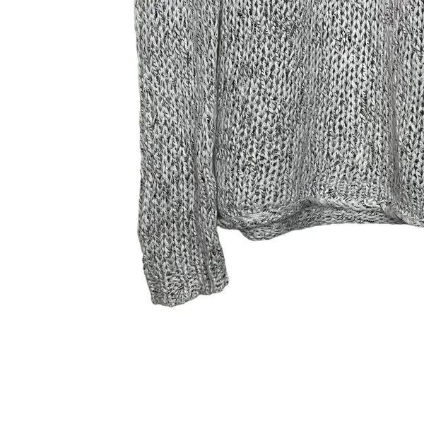 Abercrombie & Fitch Open Knit Sweater Size XS Beige With Black Fleck Womens‎ - Image 4