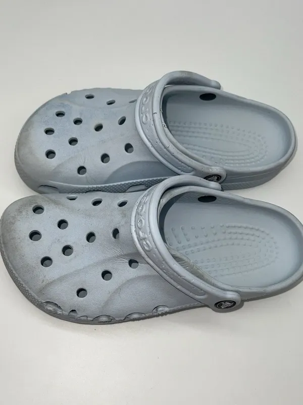 Crocs Classic Unisex White Slip On Water Friendly Sandals/Clogs Shoes-Size M6/W8 - Image 5