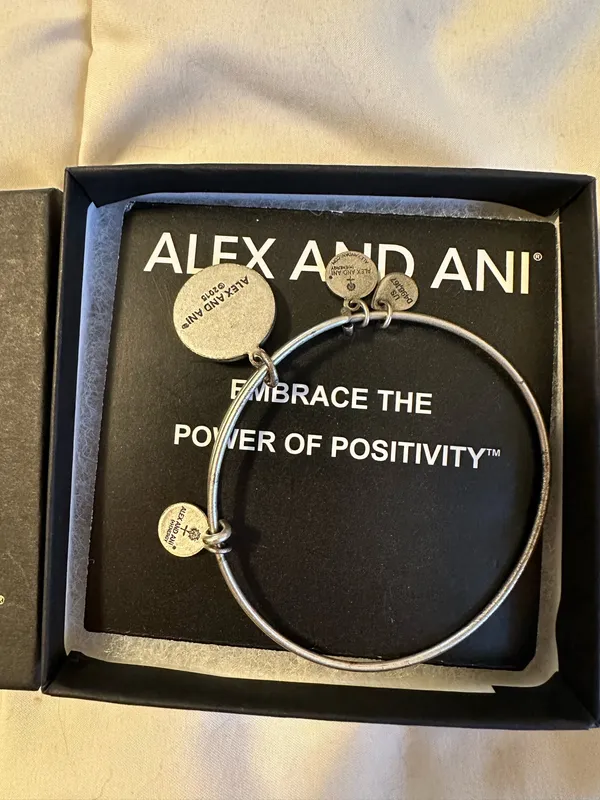 Alex and Ani Bracelet, Silver Bracelet - Image 3