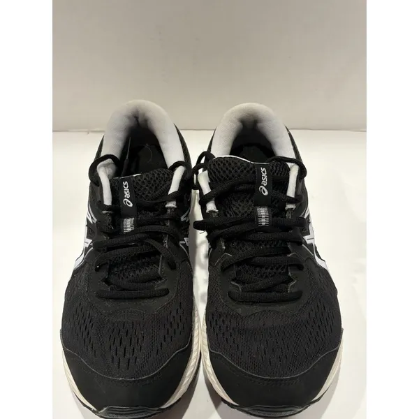 Asics Gel Contend 7 Women's Black White Running Sneakers Size 8.5 - Image 2