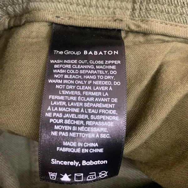 Babaton The Group Olive Green‎ Belted Utility Cargo Pants High Rise Pleated 4 - Image 7