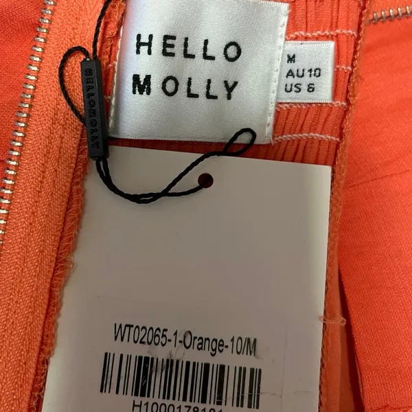 NEW Hello Molly Orange Sleeveless Cami Camisole Corset Bustier Crop Tank Top 6 - Image 3