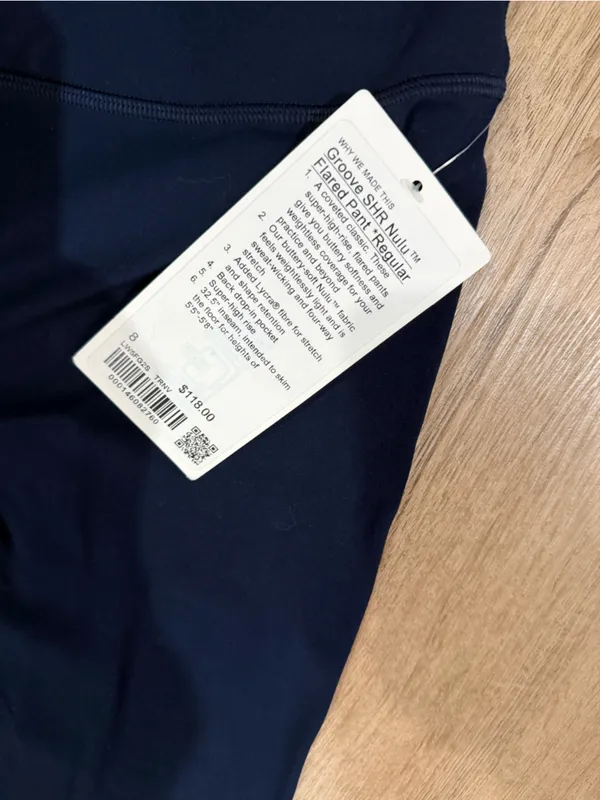 Lululemon Groove Flares pant - true navy - Image 6