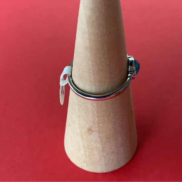 Bomb Party RBP3719 “Made With Love” Genuine Quartz on Rhodium Size 9 Ring NWT - Image 2