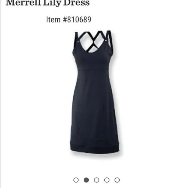 Merrell Opti-Wick Lily UPF 50+ Black Dress Size XS Active Sport Athletic Dress - Image 3