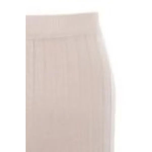 House of CB Viola Ribbed Knit‎ High Waist Flare Trousers Size Large - Image 5