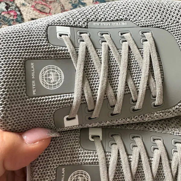 Peter Millar Apollo Hyperlight Womens Gray Slipon Crown Sport Sneaker Shoes 9.5 - Image 8
