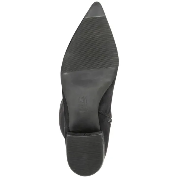 NWT On 34th Gabriellaa Over-the-Knee Boots 10019655400 Black Microsuede 5.5M - Image 3