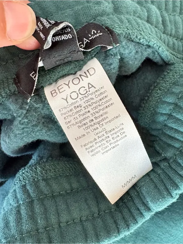 Beyond Yoga On The Go Jogger Size Medium Dark Spruce Green - Image 8