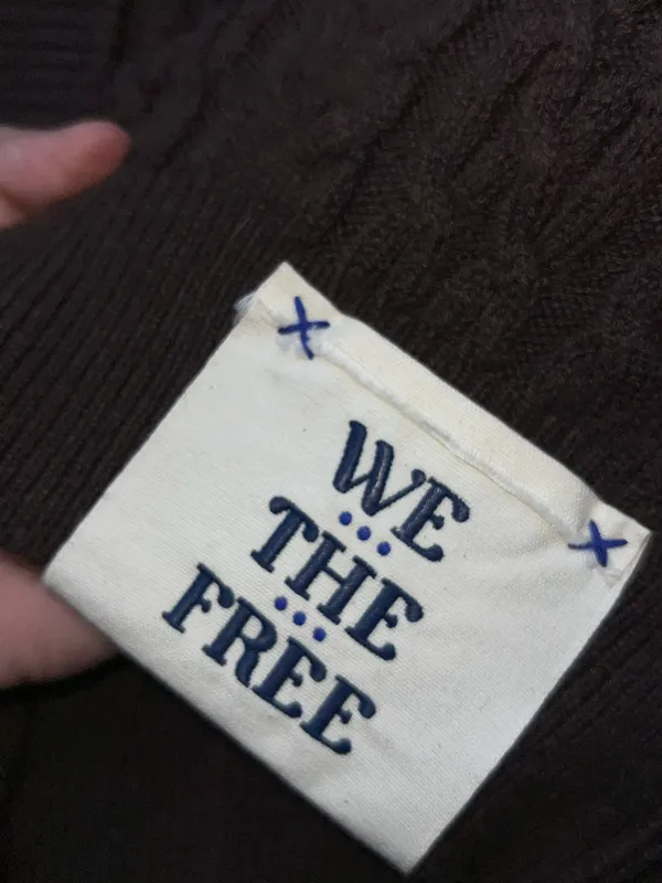 Free People Brown Cardigan - Image 6