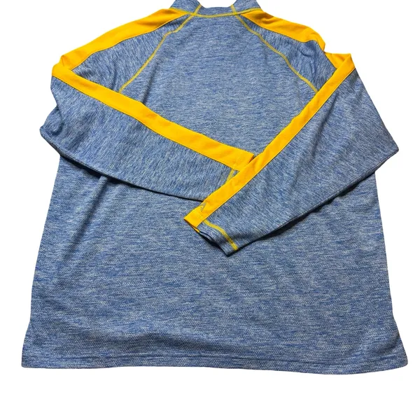 ✨🏀 Golden State Warriors Antigua Blue/Gold ¼ Zip Pullover Men’s‎ XXL 🏀✨ - Image 2