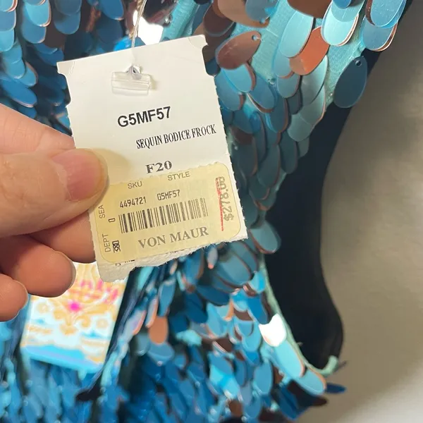 Plenty‎ by Tracy Reese x Anthropologie NWT Paillette Flutter Mini Dress Size 0 - Image 5