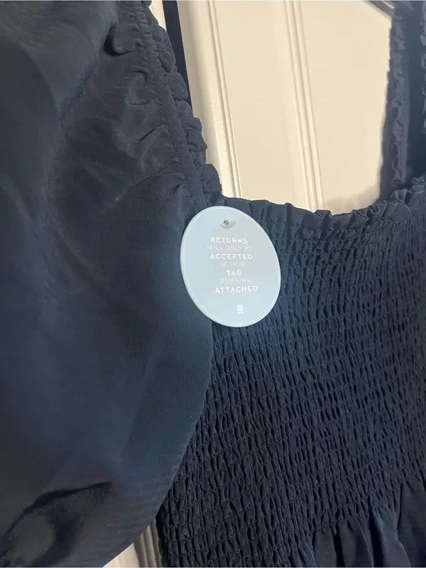 NWT Hill House Home Athena Nap Dress Black XS - Image 7