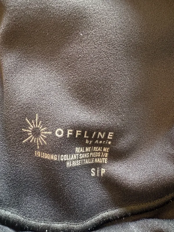 Aerie High Rise Dark Gray Leggings - Image 4