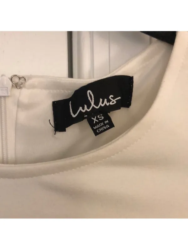 lulus white bodycon bell sleeve dress - Image 6