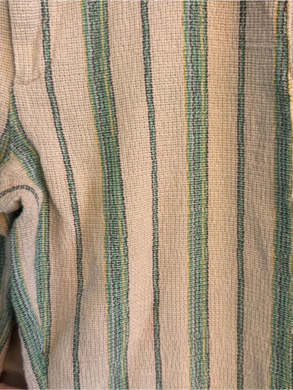 ZARA Boho Linen Beth Stripe Pants‎ - Image 5