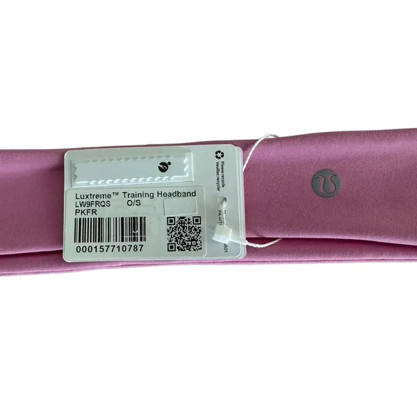 Lululemon Womens Luxtreme Training Headband Pink Frosting - Image 12