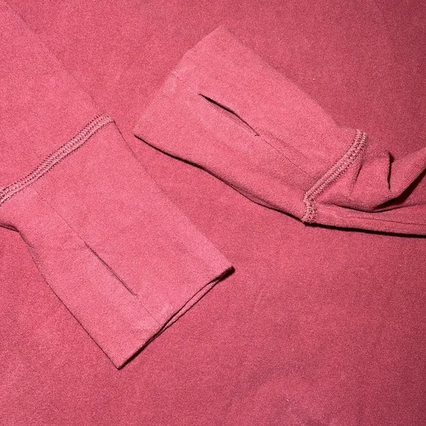 Sweaty Betty After Class Hoodie Women Rose Pink Excellent‎ Funnel Neck Thumbhole - Image 12