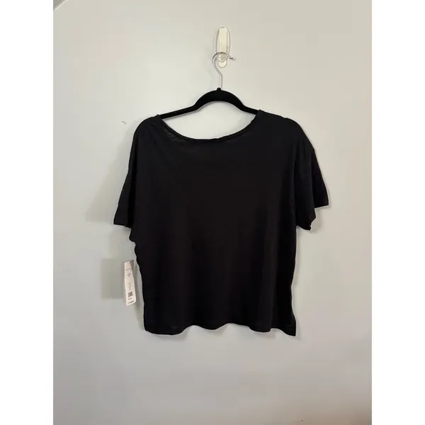 Nanette Lepore Play Black Snake Graphic Tee T-Shirt‎ Women's L - Image 2