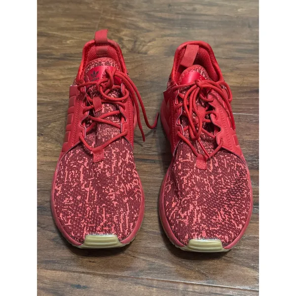 Adidas Originals X_PLR Red Knit Sneakers Athleisure‎ Activewear Gym - Image 3