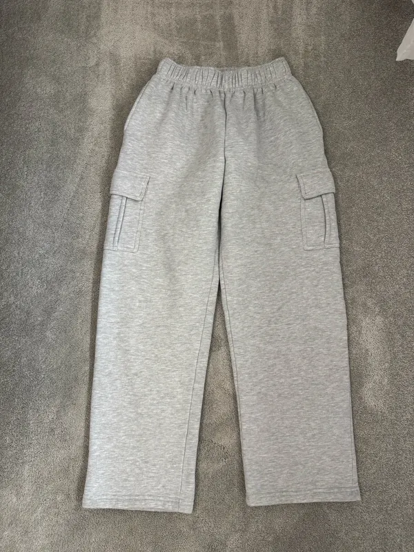 Grey Amazon Cargo Sweatpants - Image 2