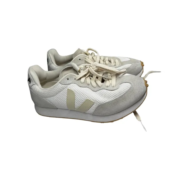 Veja Women's Rio Branco Low Top Sneakers 5 Pier Natural suede mesh casual - Image 5