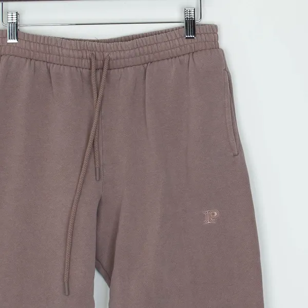 PINK Victorias Secret High Waisted Logo Sweatpants Joggers Womens Size‎ S Brown - Image 2
