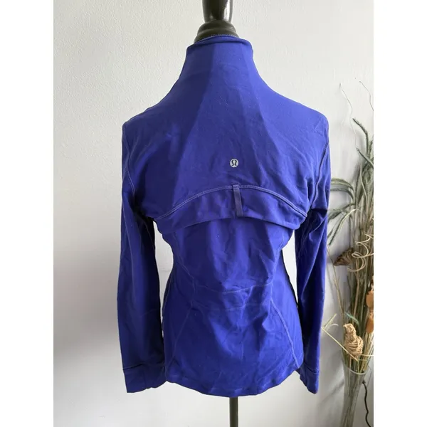 Lululemon define size 12‎ Purple Jacket Flaws Missing Zip - Image 2