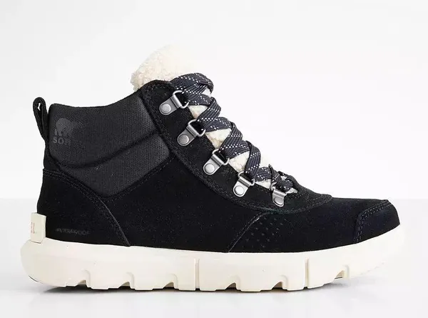 Sorel Explorer Next Genuine Shearling Waterproof Hiking Boot - Image 4
