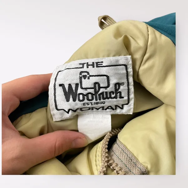 Woolrich Women’s Vintage Insulated Full Zip Puffer Coat Size M‎ - Image 2