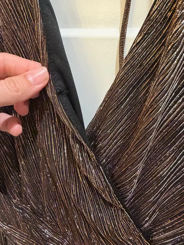 Boutique Floret Studios Metallic Maxi Dress - Image 7