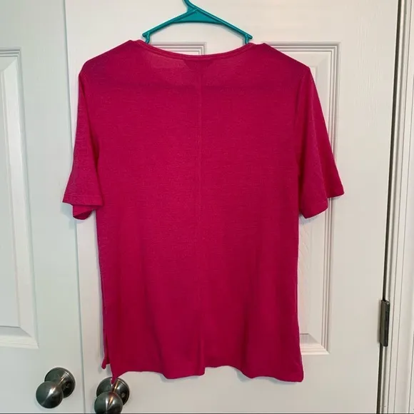 Banana republic size‎ small pink short sleeve top - Image 4