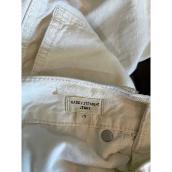 Madewell Baggy Straight Jeans Vintage Canvas Womens Size 29 - Image 10