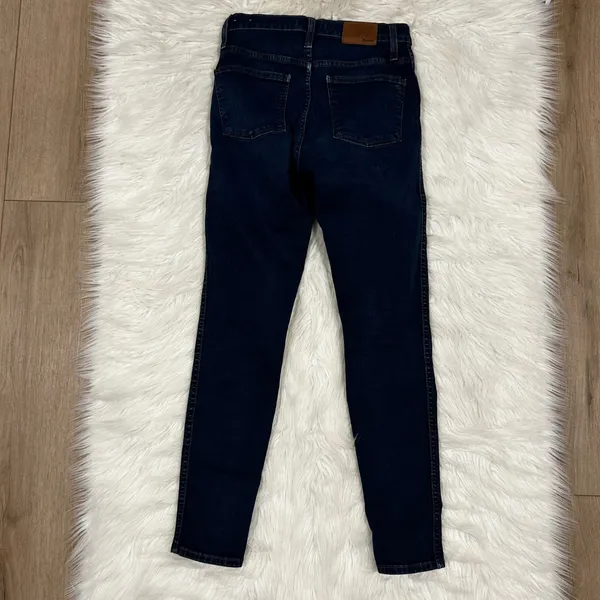 Madewell 10 Inch High Rise Skinny‎ Jeans Dark Wash Size 26 - Image 3