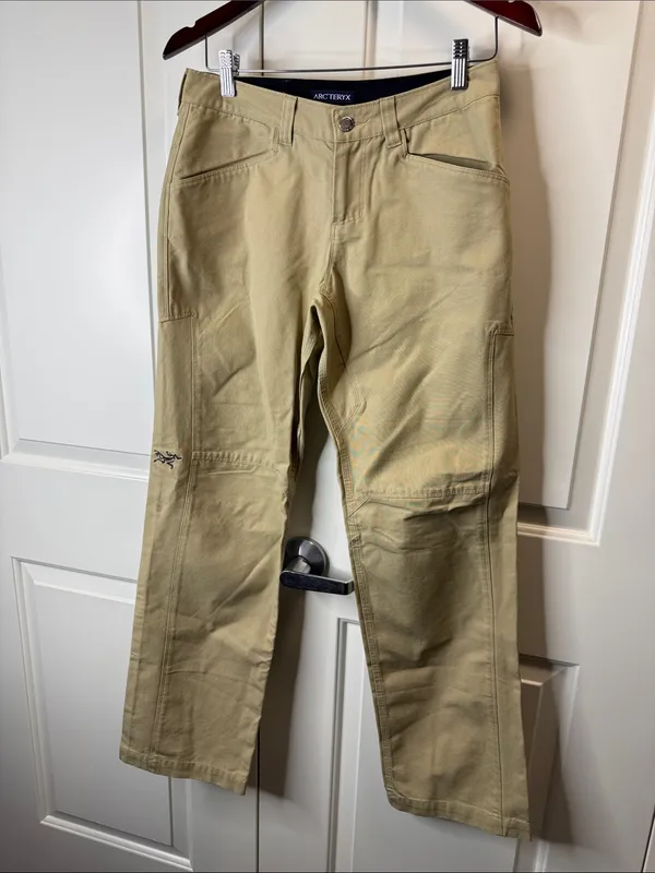 Arc’teryx Women’s Canvas Hiking Utility Trousers Outdoor Khaki 30” x 31” - Image 2