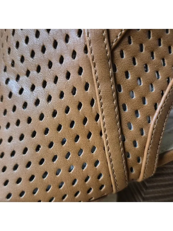 Circus by Sam Edelman Brown Block Heeled Zip Up Ankle Boots Size 7.5 Peep Toe - Image 7