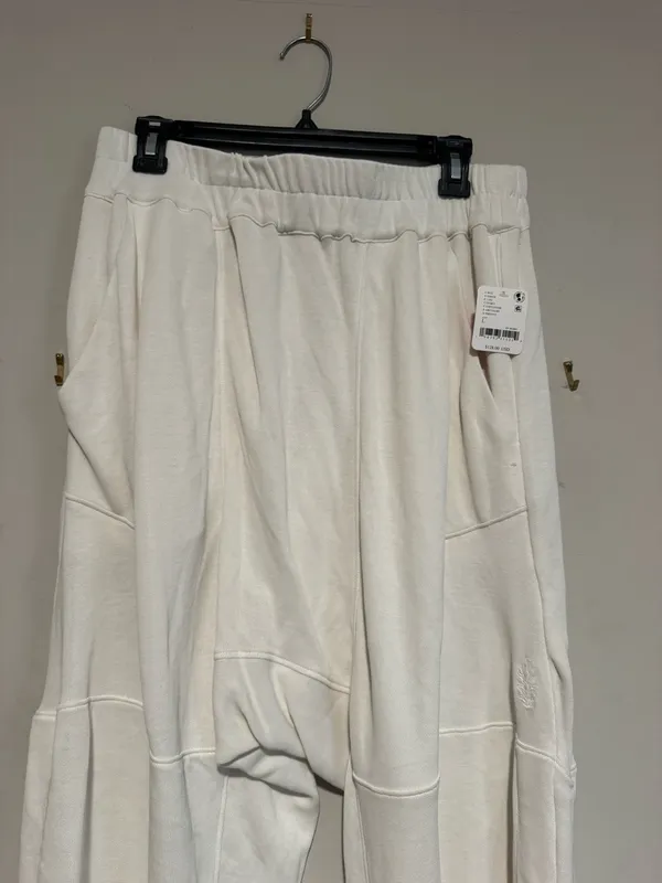 Free People Movement Creek Side Joggers in ivory. - Image 2