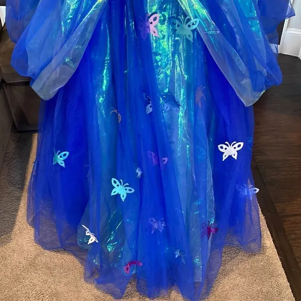 Gorgeous Fairy Tale Cinderella Dress with Butterflies Size 14 NWT - Image 3