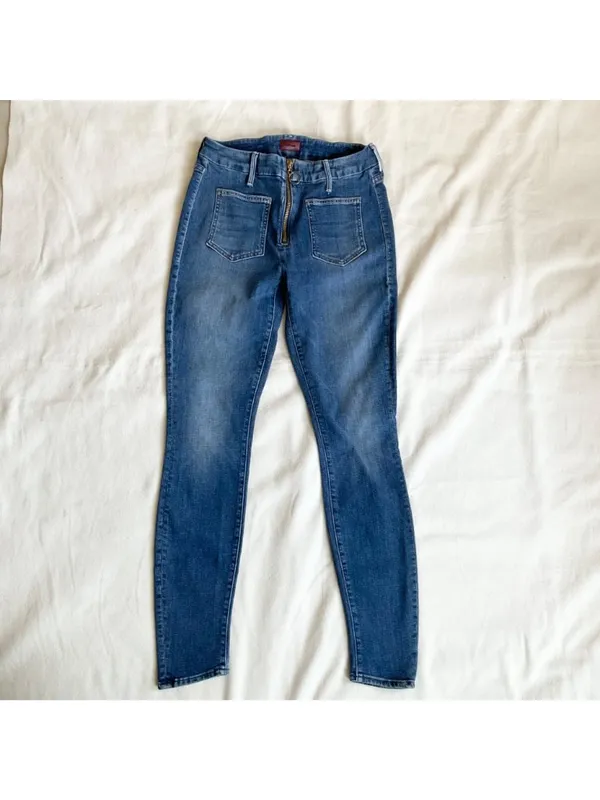 MOTHER The Looker Patch XYZ High-Rise Skinny Jeans Size27 waist27 - Image 3