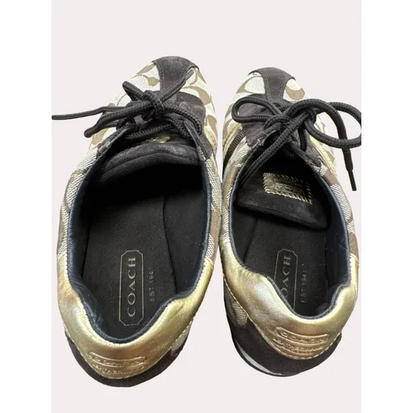 Coach Katelyn women’s brown sneakers shoes 7M SKU 6166 - Image 7